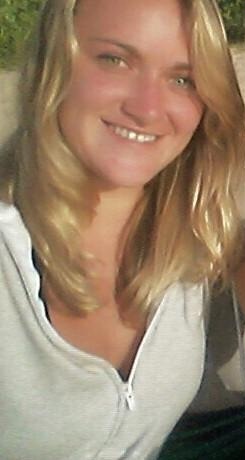 Holly Ann Dickens blond hair blue eyes